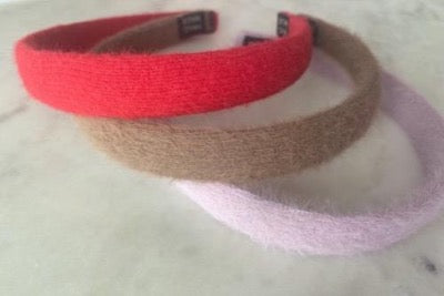 Handmade Mohair Headband 3 Colours Available