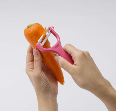 Kyocera ceramic peeler pink Made in Japan