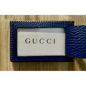 Gucci Leather Luggage Tag