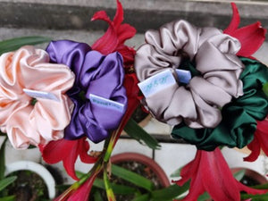 【Restocked Bestsellers】Luxe Handmade Pure Silk Scrunchies Limited Edition