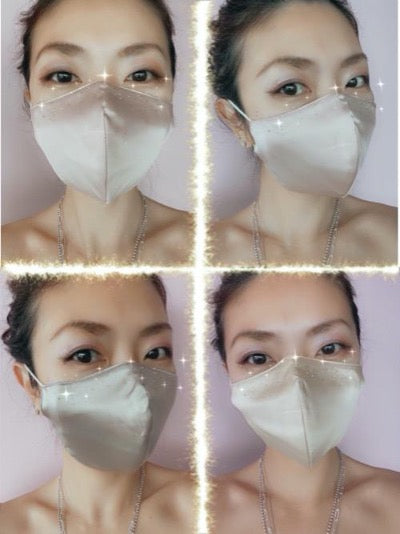 Luxe Handmade Pure Silk Everyday Elegance Face Mask