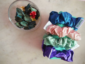 【Restocked Bestsellers】Luxe Handmade Pure Silk Scrunchies Limited Edition