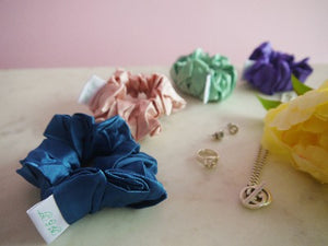 【Restocked Bestsellers】Luxe Handmade Pure Silk Scrunchies Limited Edition
