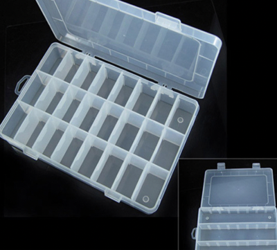Jewelry Earring Plastic Storage Box Bin Case Container Organizer