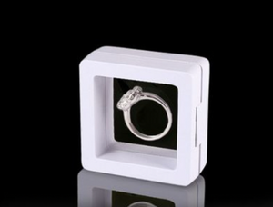Clear Jewellery Organizer 3D Display Case Storage Box Individual Jewelry Display Case